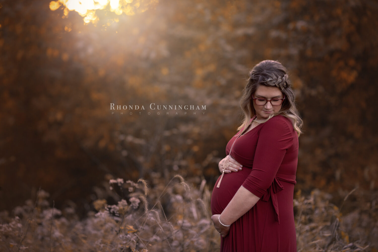 fall maternity pictures in lexington, ky